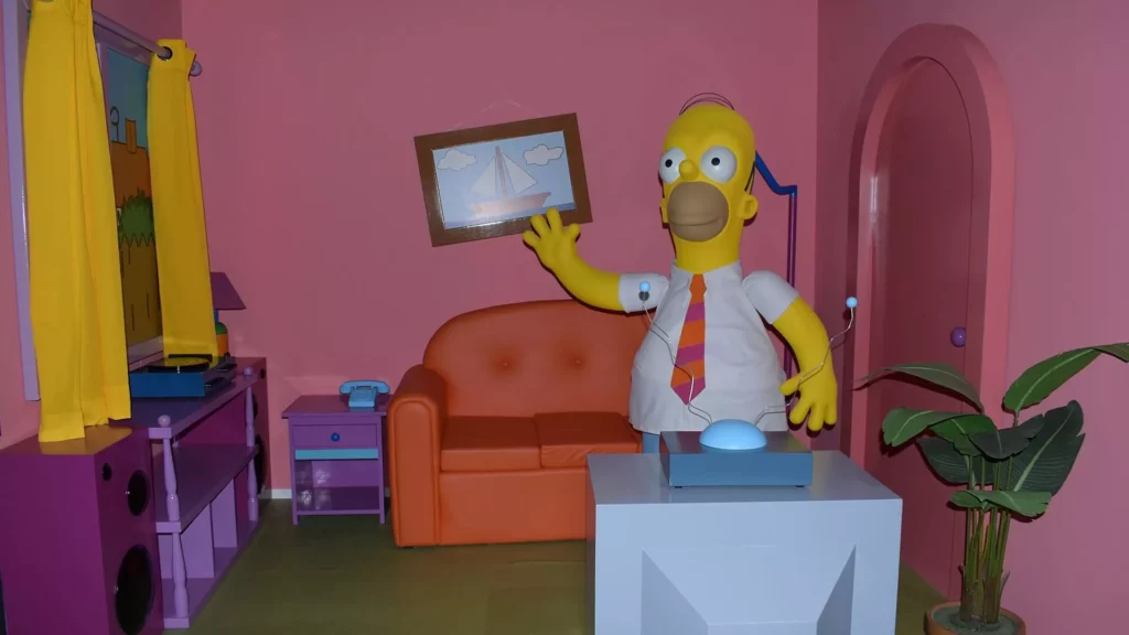 Museu-de-Cera-Olimpia-Homer-Simpson